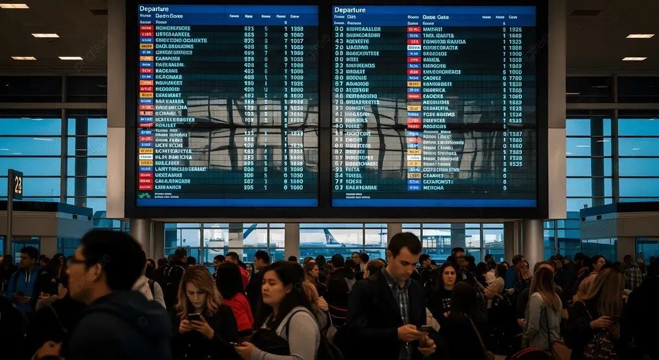 Criza din Orientul Mijlociu: Mii de zboruri anulate, haos în transportul aerian.