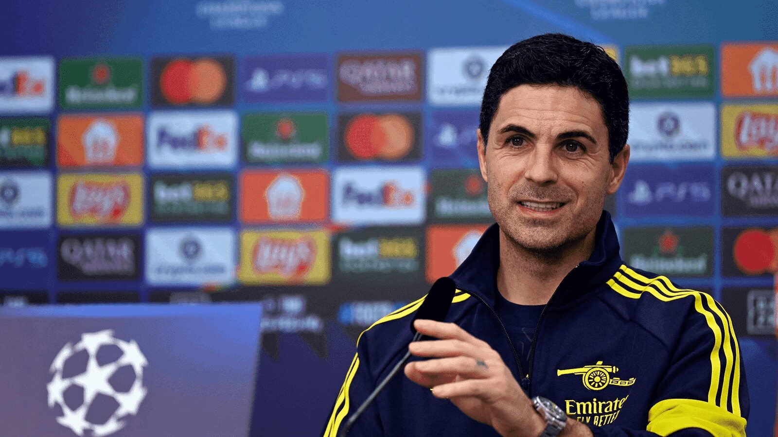 Arteta pregătește Arsenal pentru duelul din Liga Campionilor cu Leverkusen: Odegaard, absent Leverkusen, Germania – Antrenorul principal al echipei Arsenal, Mikel Arteta, a susținut o conferință de presă înaintea meciului crucial din optimile de finală ale Ligii Campionilor, contra celor de la Bayer Leverkusen