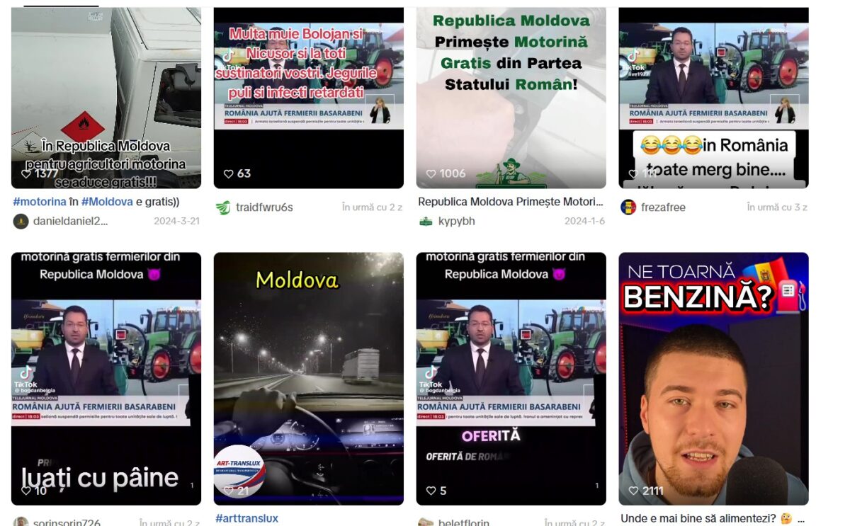 Propaganda pro-rusă manipulează informațiile despre exporturile de combustibil către Republica Moldova În ultimele zile, o serie de voci din mediul online, asociate cu mișcări suveraniste și pro-ruse, au intensificat o campanie de dezinformare privind exporturile de combustibil din România către Republica Moldova