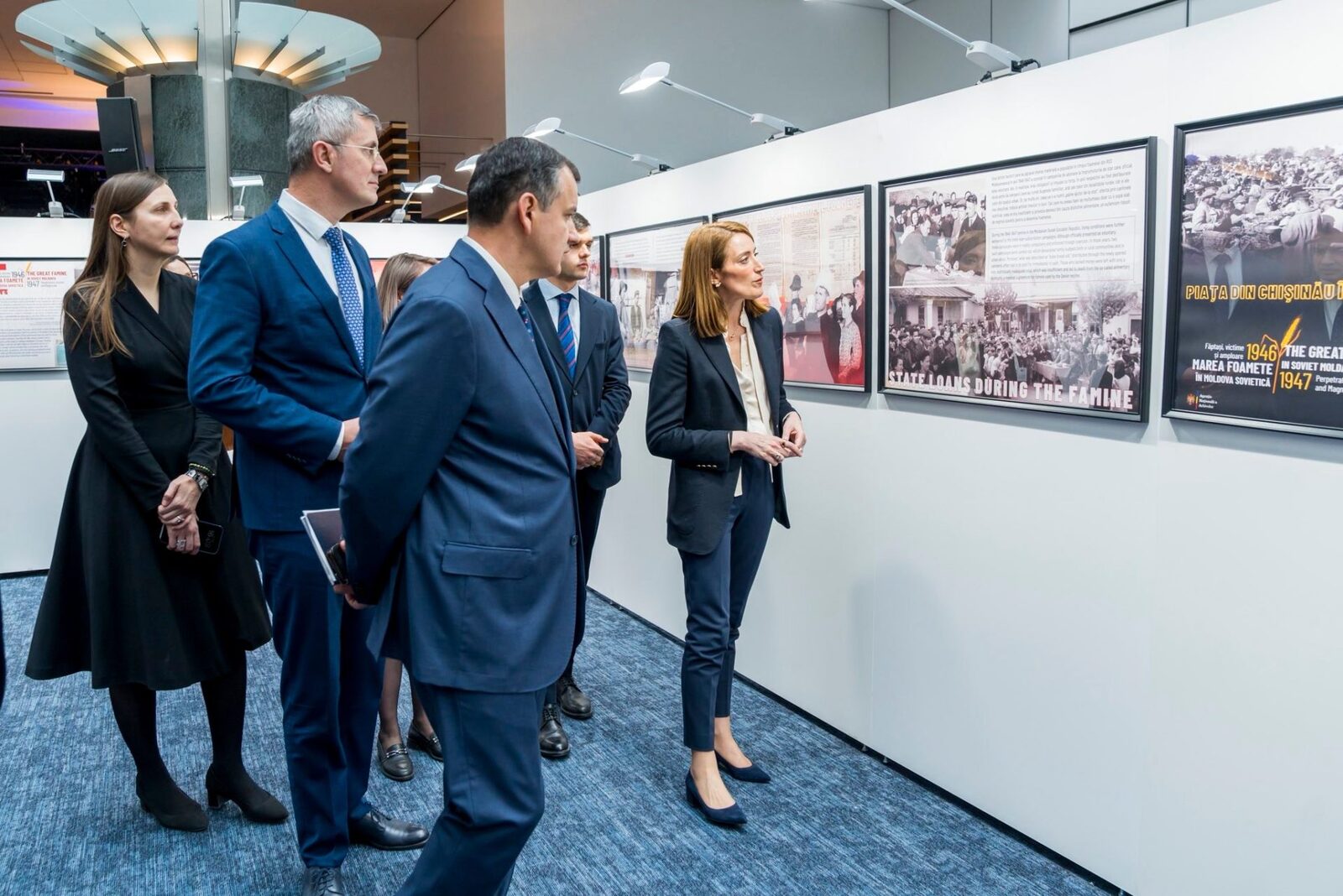 Expoziție despre Marea Foamete din Moldova Sovietică, inaugurată la Parlamentul European O expoziție dedicată Marii Foamete din Moldova Sovietică, care a avut loc între anii 1946 și 1947, a fost inaugurată la Parlamentul European