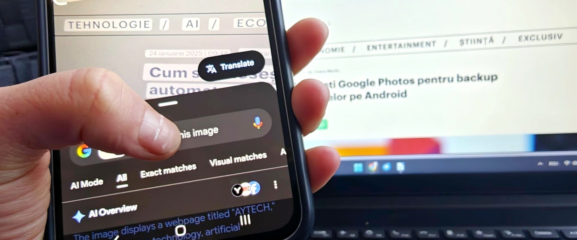 Google: Aplicațiile care identifică instant ce apare într-o poză (video)