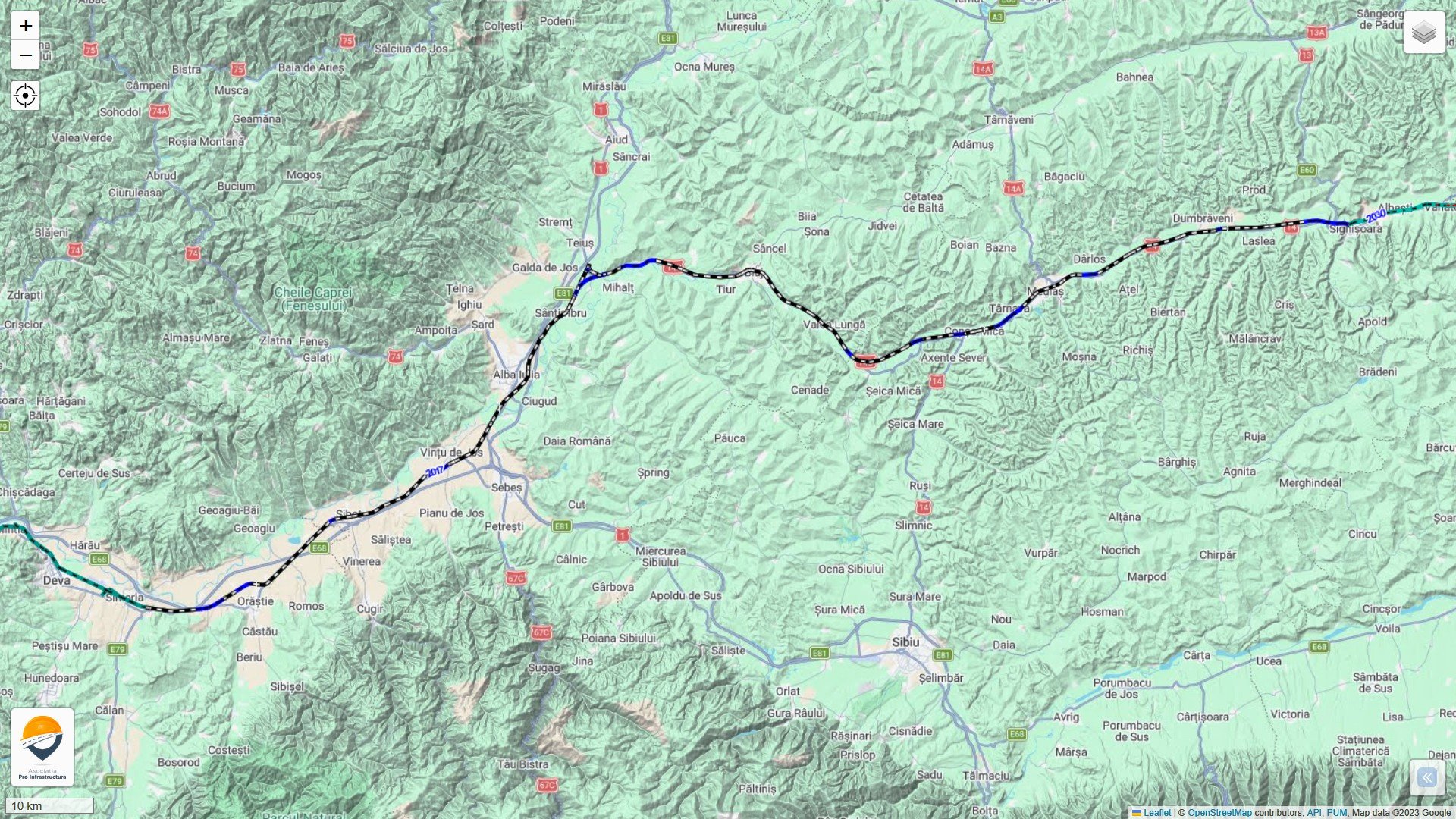 Record de viteză pe calea ferată: Un tren a atins 125 km/h pe ruta Sighișoara-Simeria Un tren a stabilit un nou record de viteză pe un tronson de cale ferată din România, parcurgând distanța de 169 de kilometri în doar 81 de minute