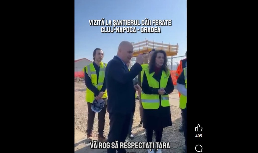 Bolojan, la fața locului pe șantierul CFR Cluj-Napoca – Oradea: Avertisment pentru constructori Premierul Ilie Bolojan a efectuat vineri o vizită de lucru pe șantierul de modernizare și electrificare a căii ferate Cluj-Napoca – Oradea, concentrându-se pe tronsonul Poieni – Aleșd
