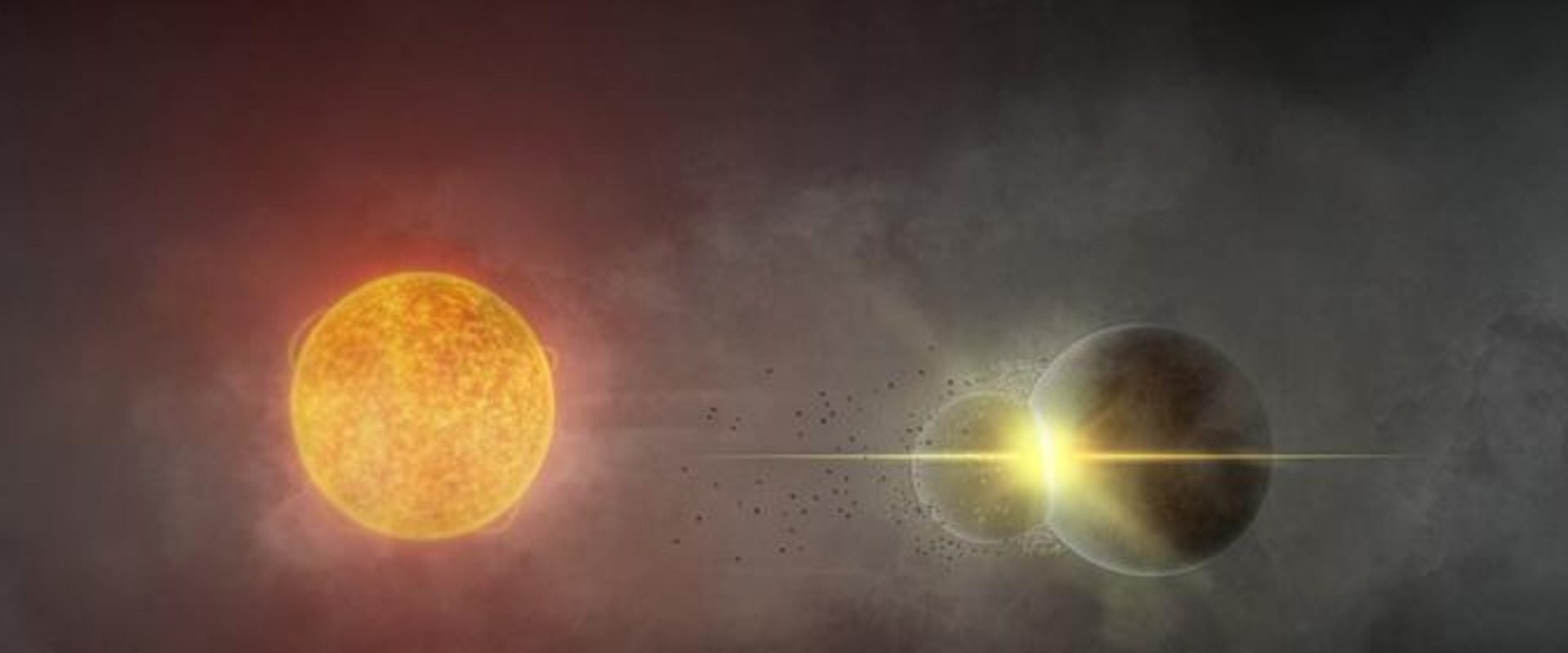 O coliziune cosmică la mii de ani-lumină distanță ne dă o lecție despre nașterea sistemului nostru solar Astronomii au detectat semnele unei coliziuni planetare masive care a avut loc într-un sistem stelar îndepărtat, oferind o perspectivă rară asupra proceselor violente care au modelat și sistemul nostru solar