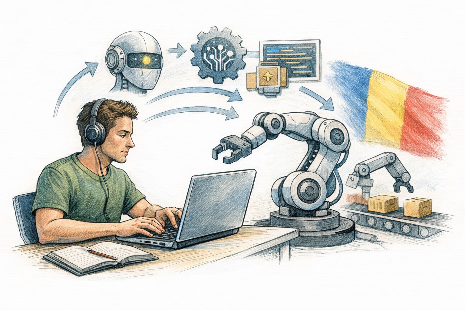 România în era automatizării: O cursă contra cronometru pentru recalificarea forței de muncă Întrebarea crucială nu este dacă România are nevoie de programe de recalificare profesională, ci dacă acestea se implementează suficient de rapid și inteligent