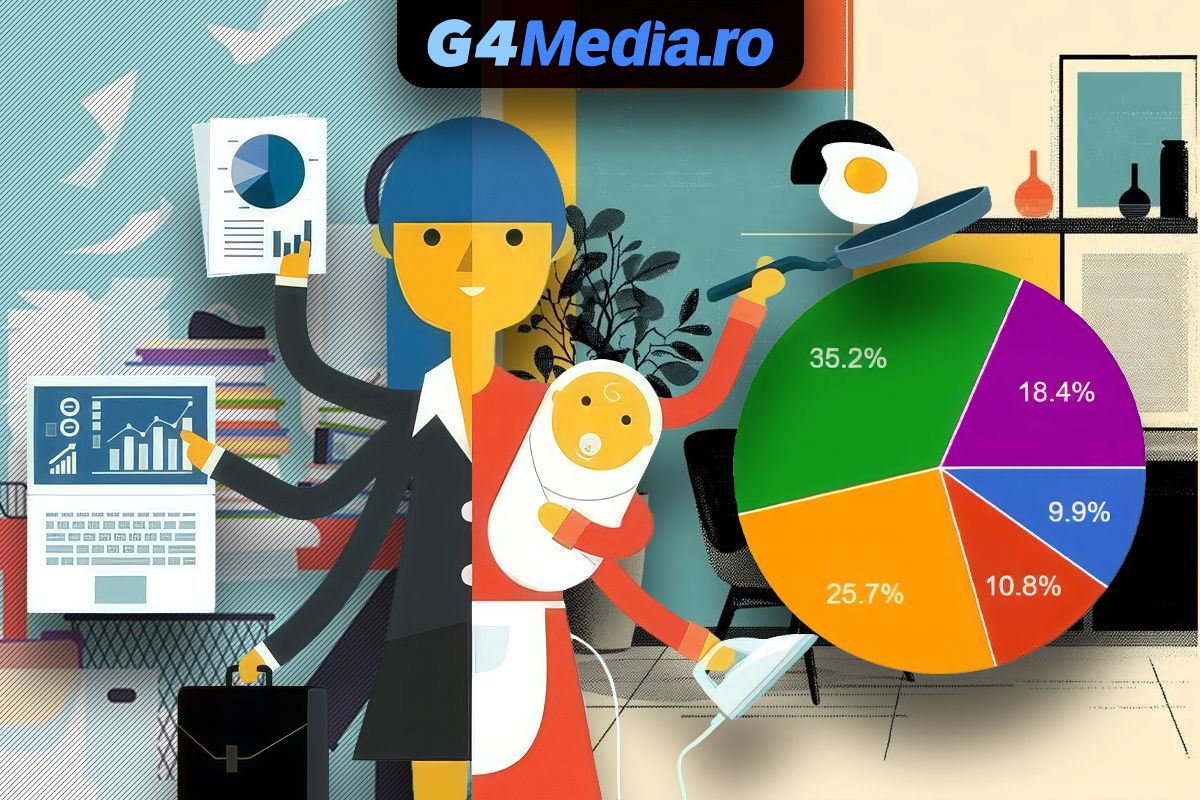 Majoritatea respondenților consideră că echilibrul între viața profesională și cea de familie este dificil de atins pentru femeile din România Un sondaj recent realizat pe pagina G4Media relevă o percepție îngrijorătoare în rândul cititorilor cu privire la posibilitatea femeilor din România de a concilia cariera cu viața de familie