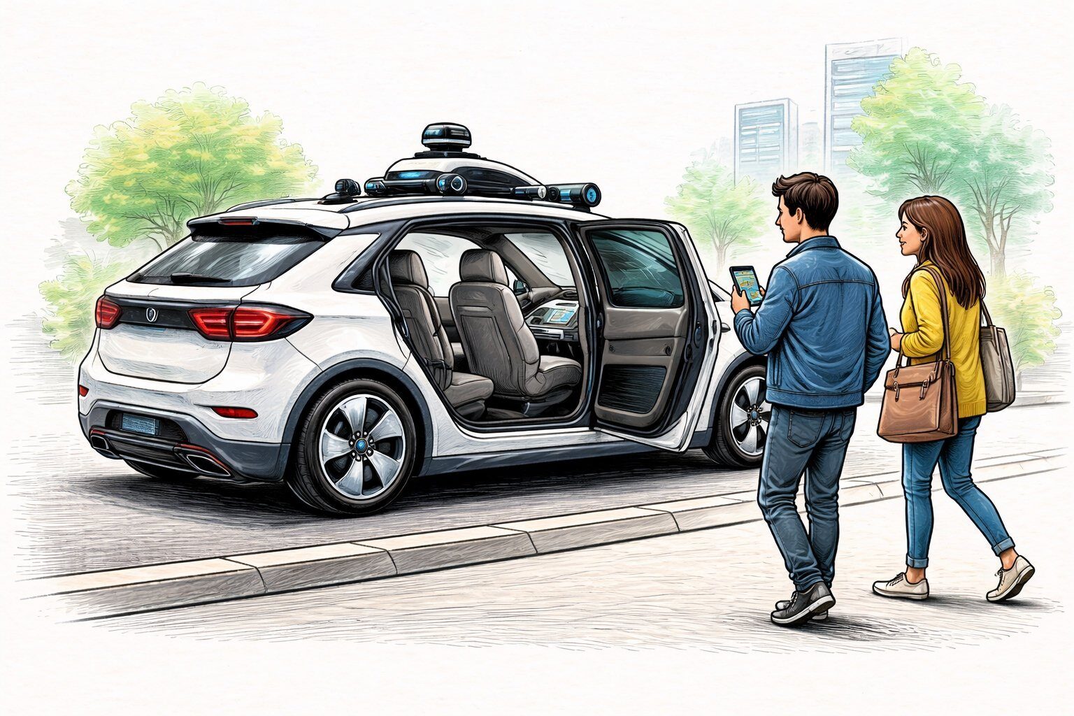 Ridesharing-ul autonom: O revoluție în mobilitate, cu implicații majore pentru orașe și locuri de muncă Tehnologia ridesharing-ului autonom promite o schimbare fundamentală în modul în care ne deplasăm, dar tranziția către mașinile fără șofer ridică semne de întrebare semnificative