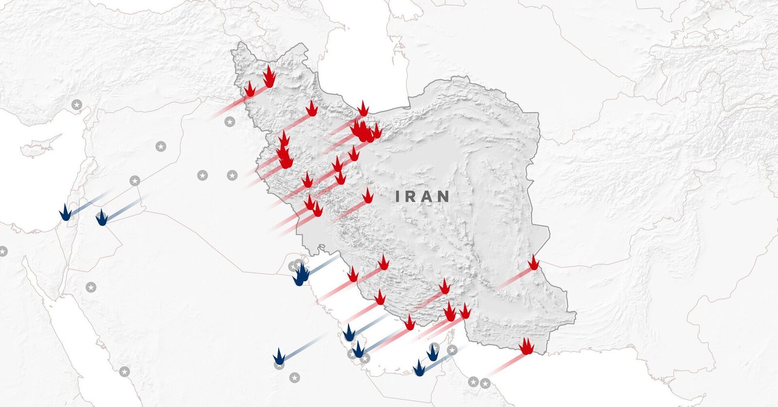 Iran: Hărți și grafice explozive dezvăluie criza