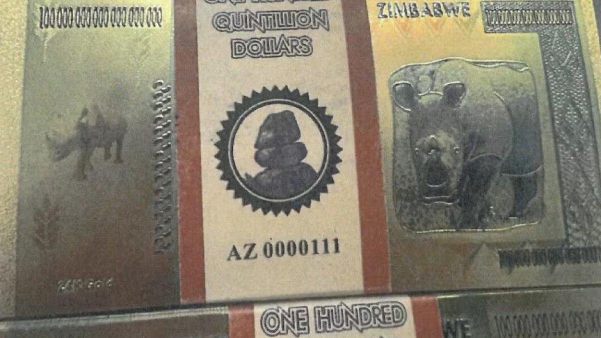 Suedez prins cu bancnote false de 100 de cvintilioane de dolari în Elveția Un cetățean suedez a fost depistat de autoritățile vamale elvețiene, pe aeroportul din Zürich, cu bancnote false inscripționate cu valori astronomice