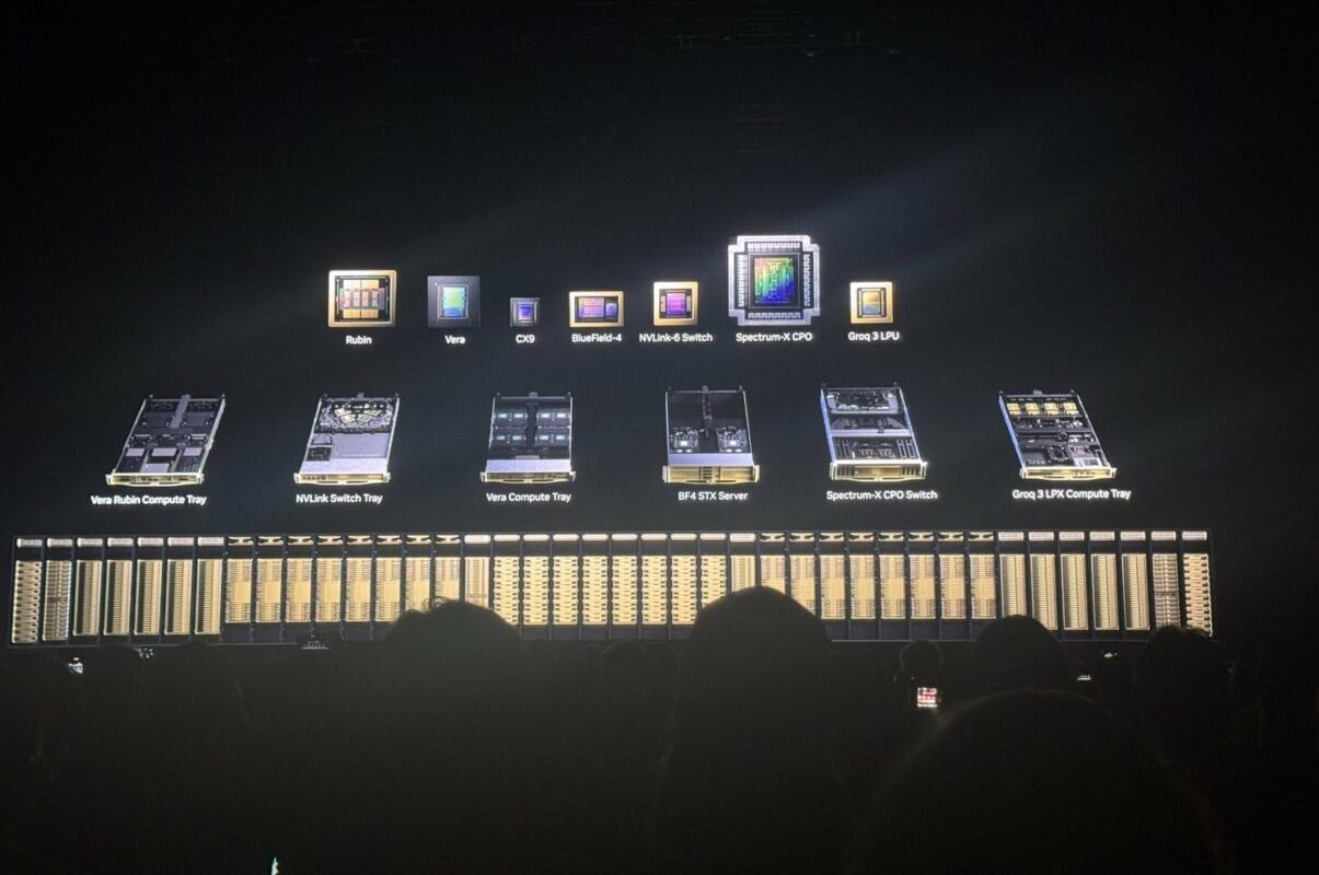 Nvidia anticipează comenzi de 1 trilion de dolari pentru noile cipuri AI Directorul general al Nvidia, Jensen Huang, a anunțat luni, în cadrul conferinței anuale pentru dezvoltatori GTC 2026, că estimează comenzi de aproximativ 1 trilion de dolari pentru sistemele sale Blackwell și Vera Rubin