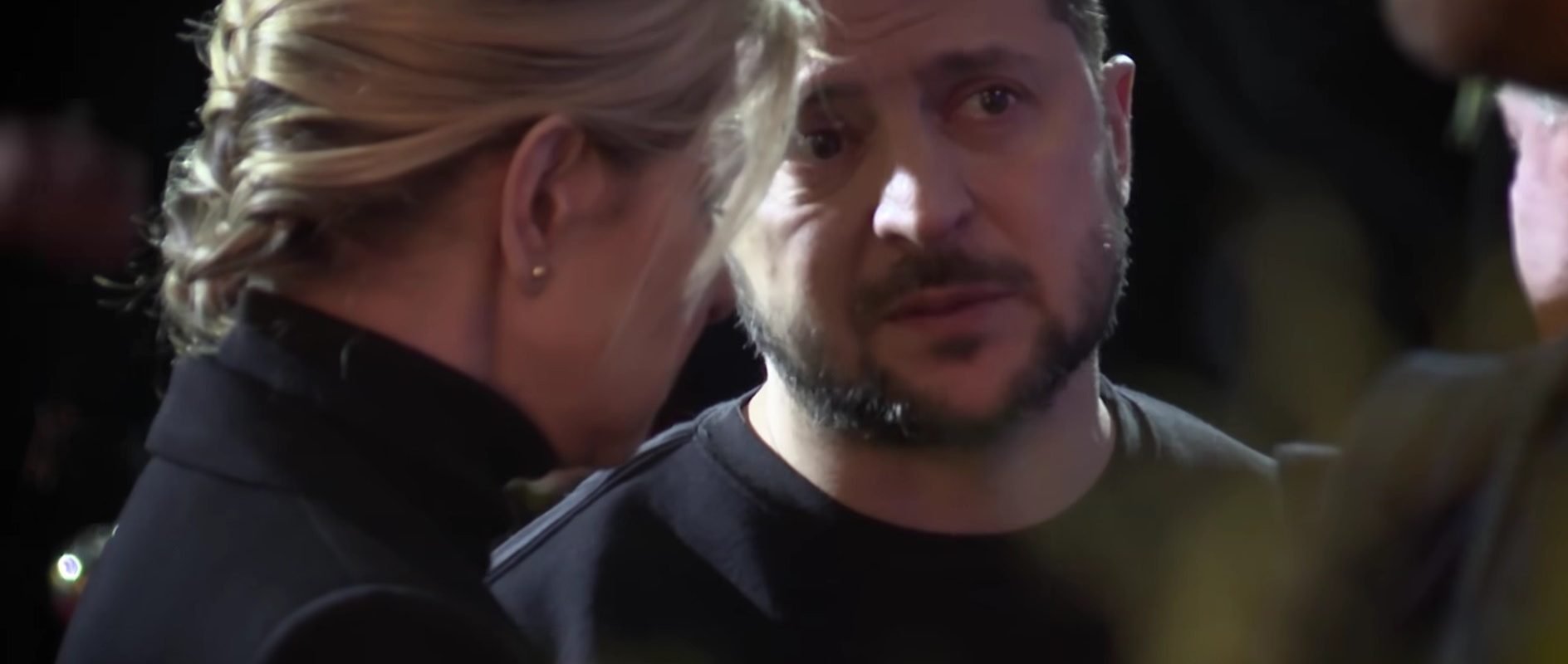 Zelenski: Vizitele la soție și copii, rare din cauza „pericolului”