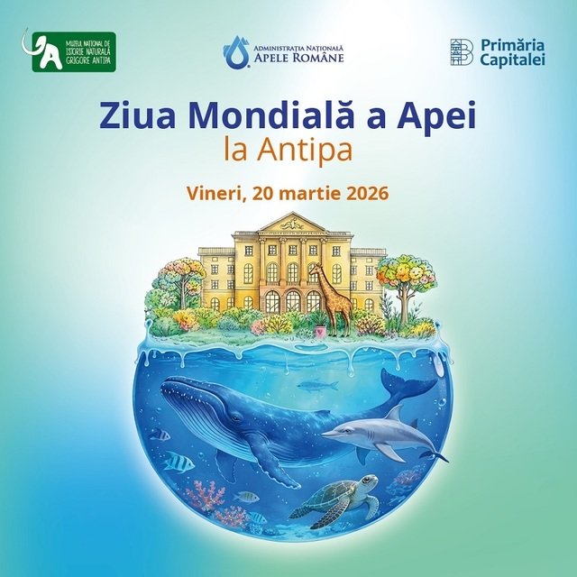 Ziua Apei la „Grigore Antipa”: Muzeul invită copiii la o aventură despre importanța resurselor naturale Bucureștiul se pregătește să celebreze Ziua Mondială a Apei cu o serie de activități educative dedicate copiilor și tinerilor