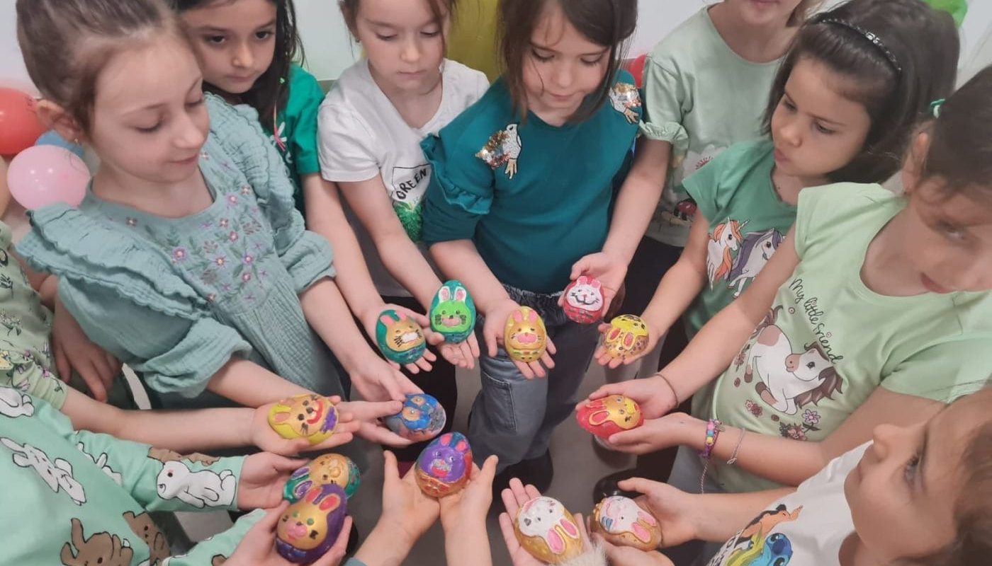Ateliere de paști pentru copii, la hub-ul degalben din sectorul 1