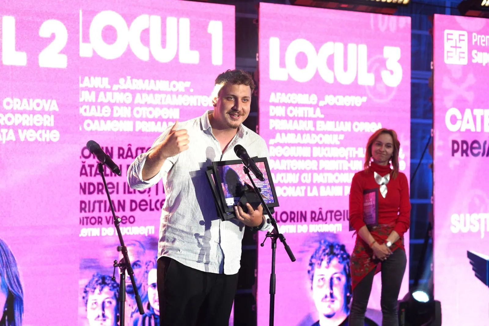 Redacția Buletin de București, un proiect jurnalistic independent, a fost nominalizată de trei ori la Premiile Superscrieri, la categoria Presă Locală