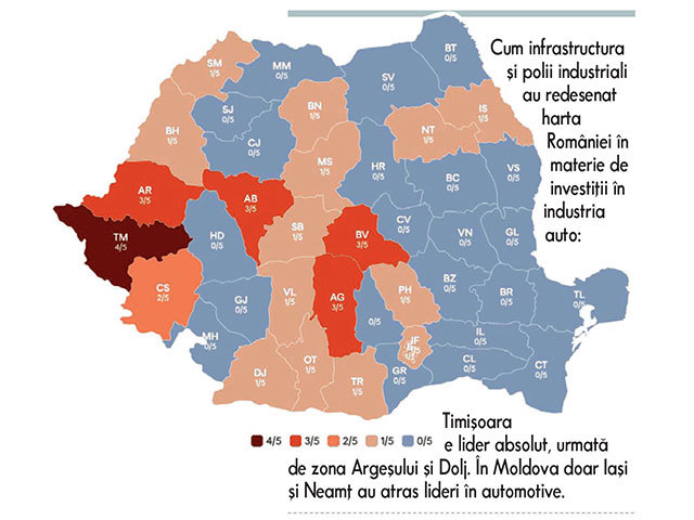 Harta bogăției: Cine domină exporturile județene și ce schimbă autostrăzile în România