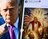 Trump, scandal pe Truth Social: Și-a șters imaginea cu el însuși ca Iisus
