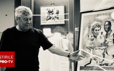 Meciul vieții lui Mircea Lucescu, la Muzeul Fotbalului din București