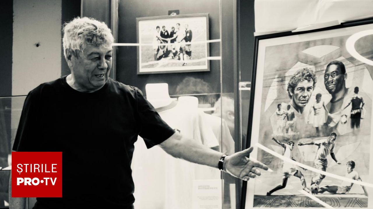 Meciul vieții lui Mircea Lucescu, la Muzeul Fotbalului din București