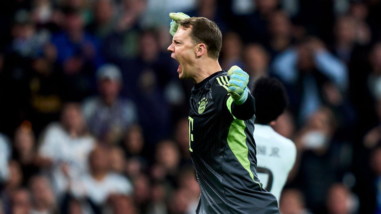 Manuel Neuer, portarul veteran al lui Bayern München, a impresionat din nou, salvând echipa de la înfrângere în meciul din Liga Campionilor cu Real Madrid