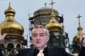 Becali, buncăr antiatomic sub biserica din Pipera: Patronul FCSB, șantierist în Postul Paștelui
