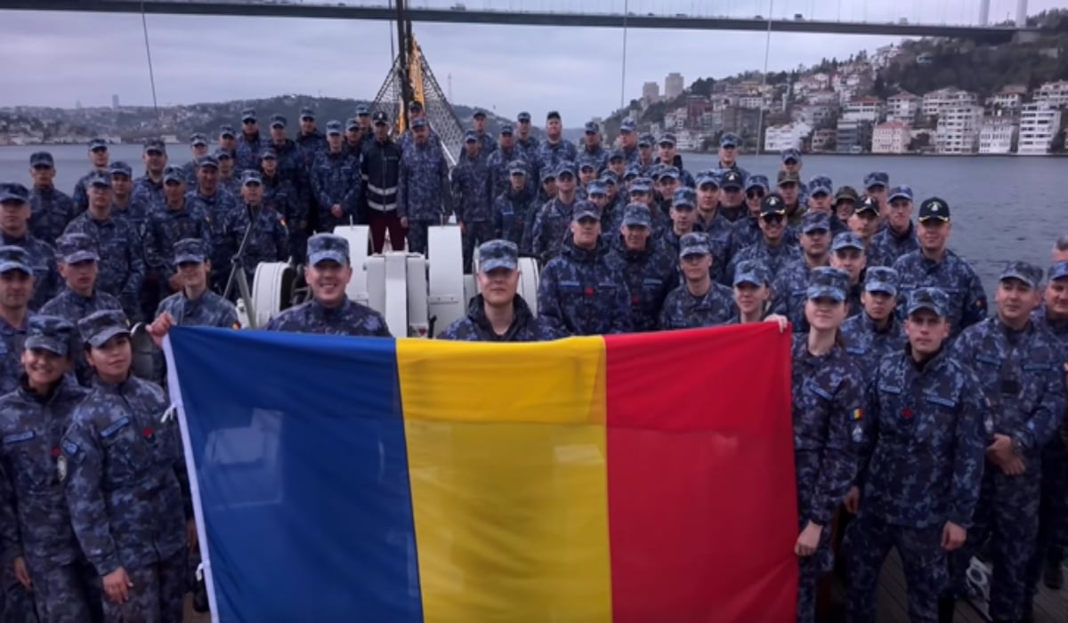 Unde navighează Nava Școală Mircea după ce a părăsit Marea Neagră?