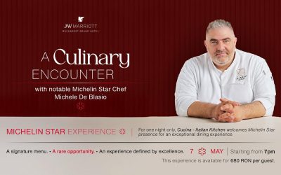 Chef MICHELE De Blasio, la CUCINA pentru o seară! Bucătari stelați în București