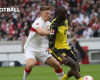 Stuttgart, învinsă dramatic de Dortmund în prelungiri Înfrângere amară pentru VfB Stuttgart, care a cedat cu 0-2 în fața Borussiei Dortmund pe finalul partidei
