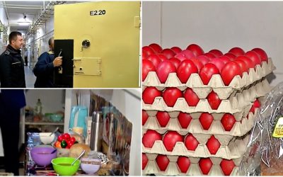 Meniu de Paște la pușcărie: Ce mănâncă deținuții cu 9 lei, în ziua de Înviere