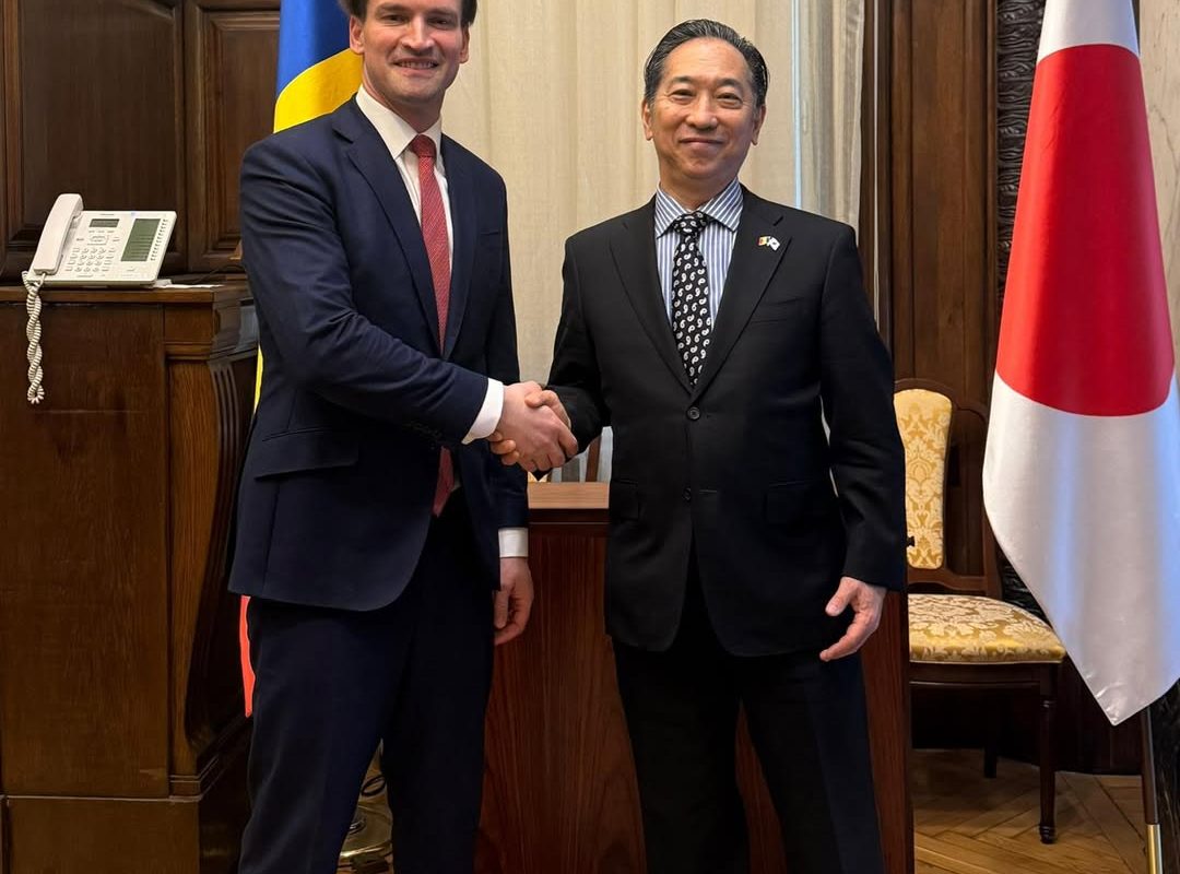 Andrei Baciu, deputat PNL, discută cu ambasadorul Japoniei despre inteligența artificială București, [data de azi, de ex: 15 mai 2024] – Deputatul PNL Andrei Baciu a avut o întrevedere cu E.S