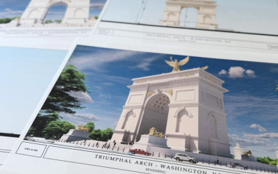 Trump vrea un arc de triumf la Washington: Colosul, de 3 ori mai înalt decât cel din București