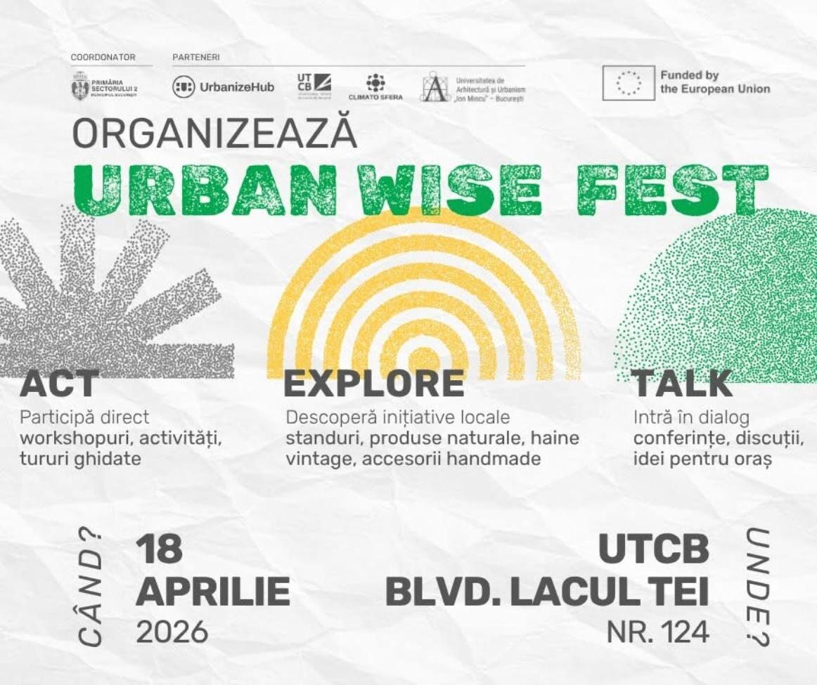 Bucureștiul, mai verde: Primăria Sectorului 2 lansează UrbanWise