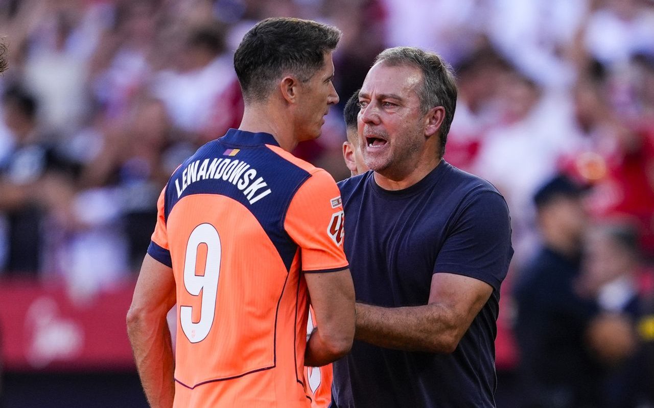 Flick, pus la zid pentru Lewandowski: Reacția selecționerului