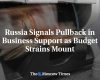 Rusia taie fondurile pentru afaceri: Bugetul Moscovei, sub presiune
