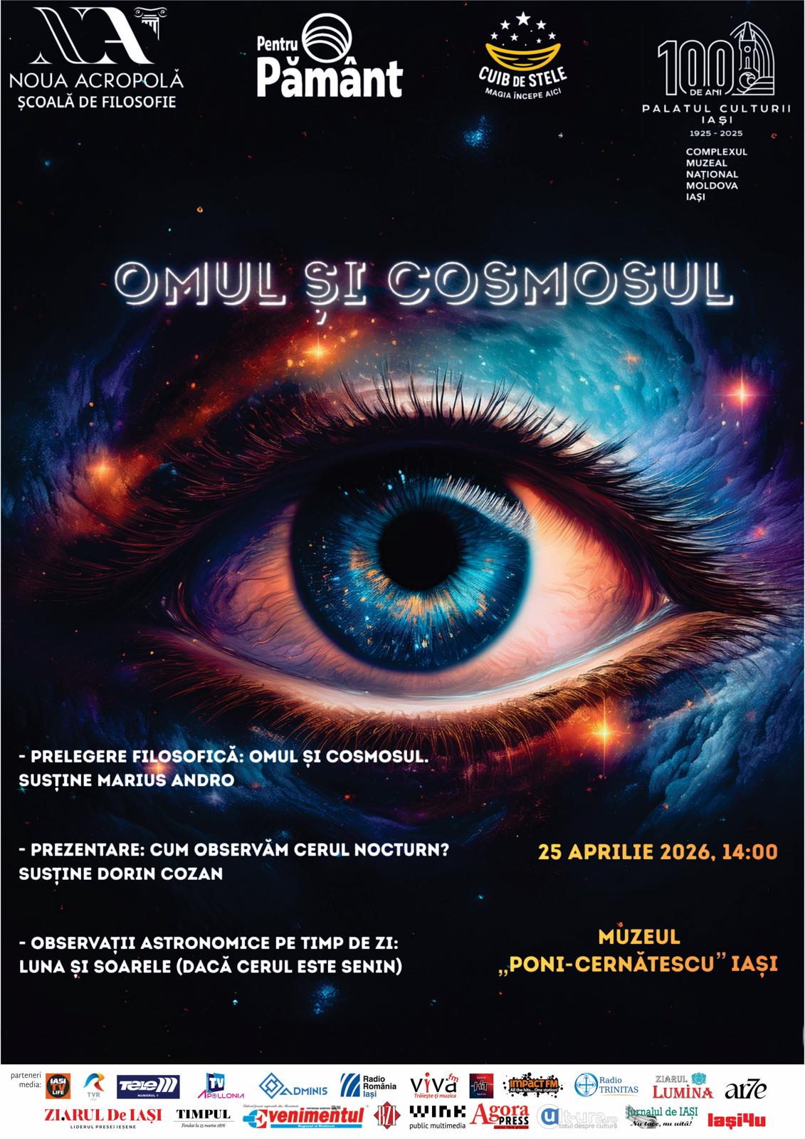 Ziua Pământului la Iași: Muzeul Poni-Cernătescu dezbate relația Om-Cosmos