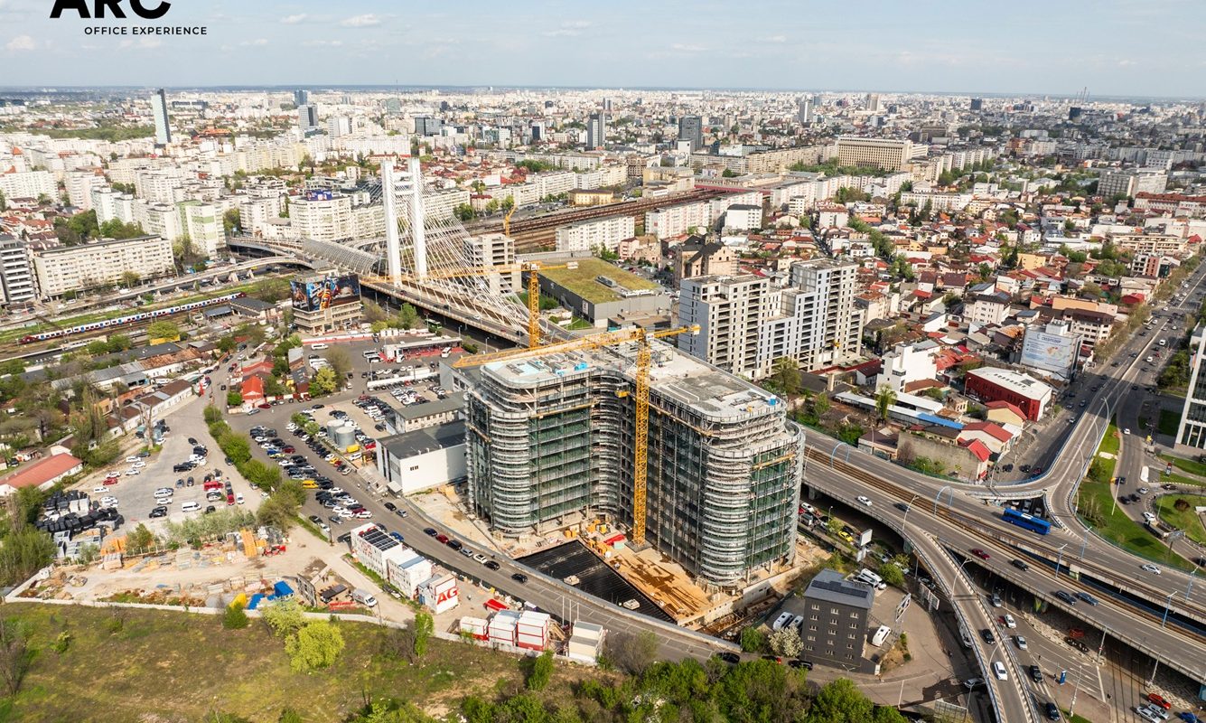PPF Real Estate finalizează ultimul etaj al ARC Office în București