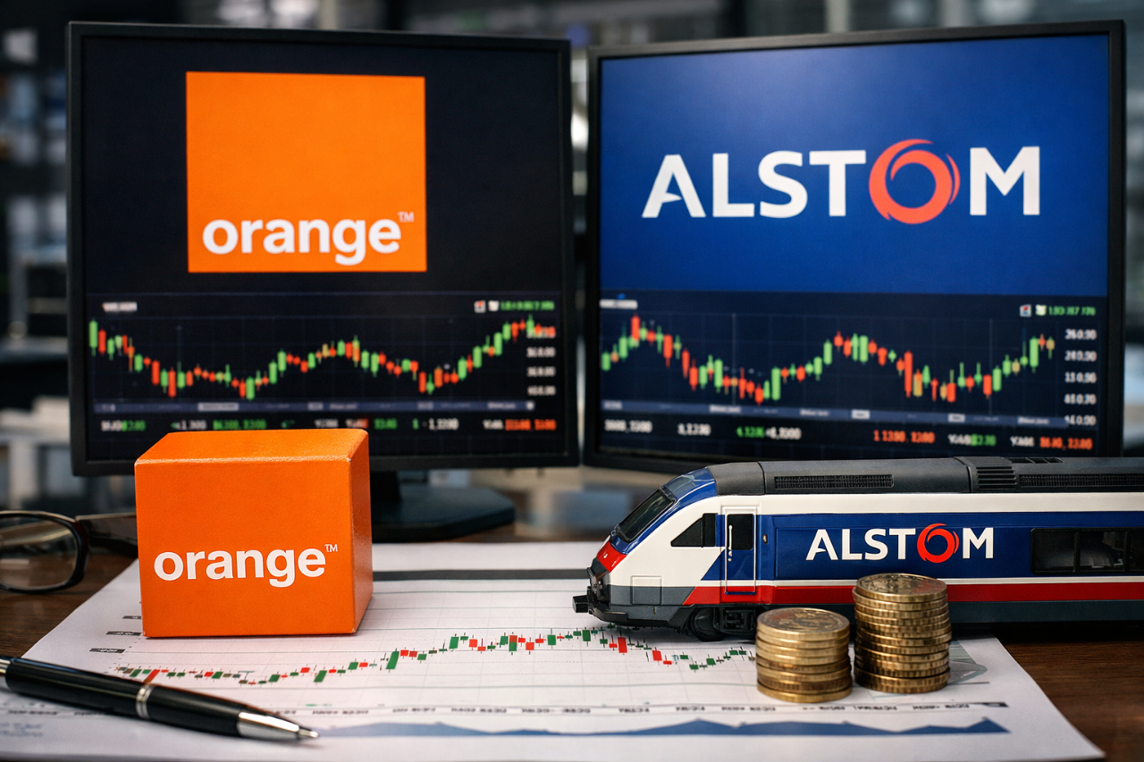 Alstom și Orange, vedetele CAC 40: Ziua cu miză pentru acțiunile franceze