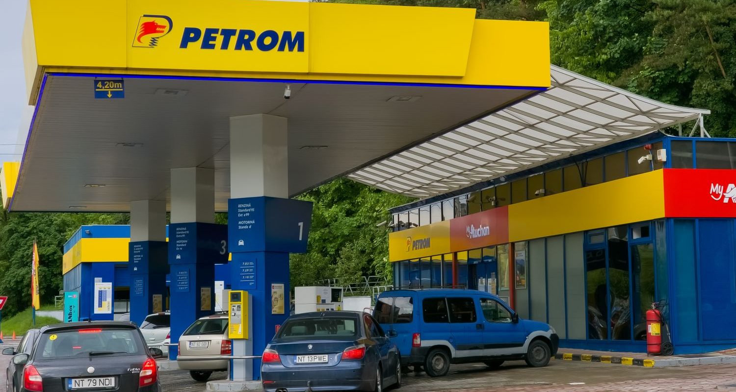 Benzinărie Petrom în România. Foto: Shutterstock