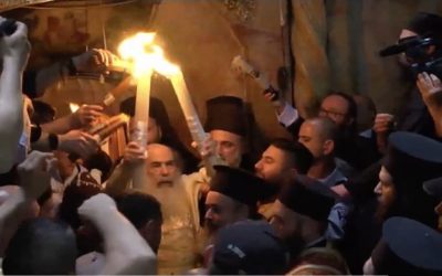Biserica Sfântului Mormânt din Ierusalim, redeschisă: Lumina Sfântă, din nou la credincioși