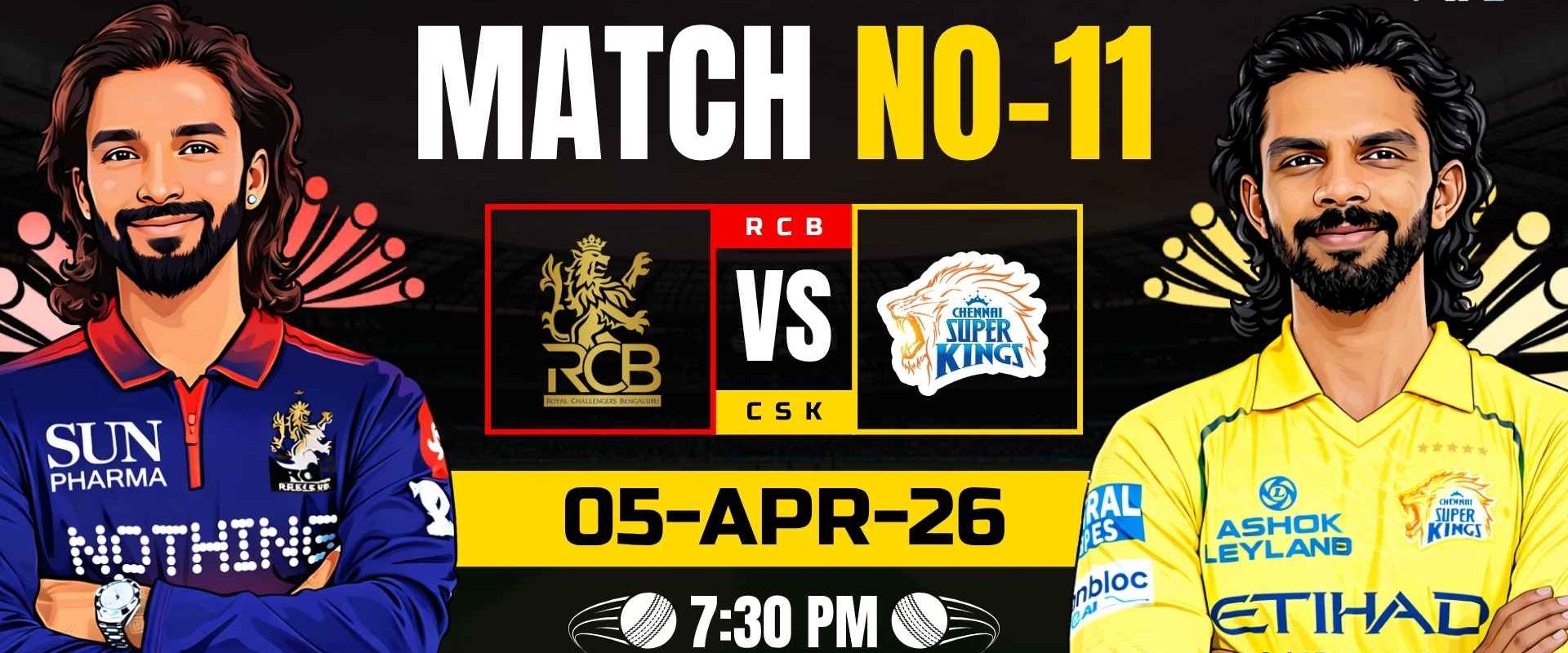 RCB Vs CSK