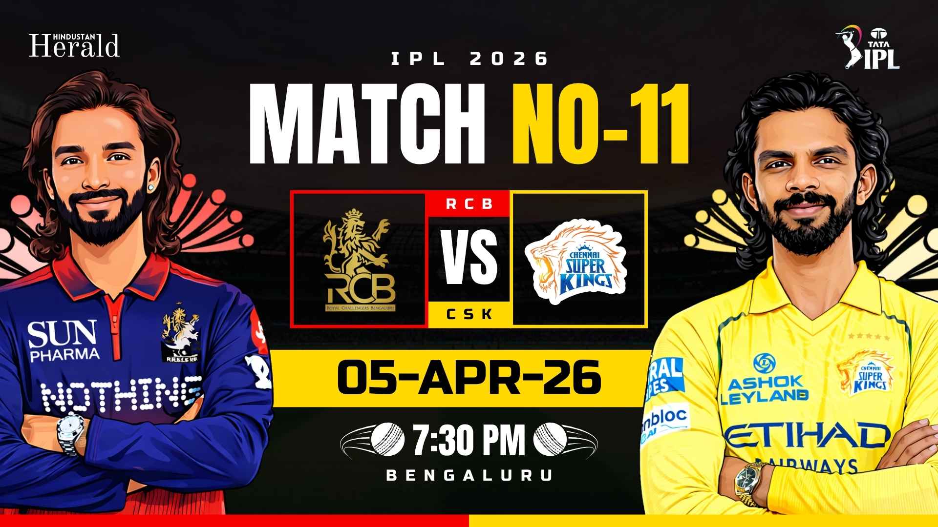 În Bengaluru, atmosfera este electrizantă înaintea meciului de cricket dintre RCB și CSK Bengaluru, India – Un val de entuziasm pare să cuprindă orașul Bengaluru când echipa locală, Royal Challengers Bengaluru (RCB), joacă acasă
