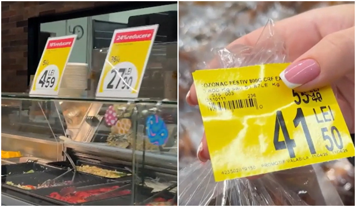 Marfă de Paște dată la reducere: Prețuri cu -50% pe rafturi