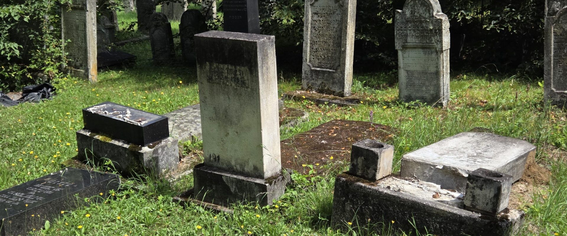Vandalism la Reghin: Un parlamentar din Israel, cu strămoși îngropați acolo, cere explicații