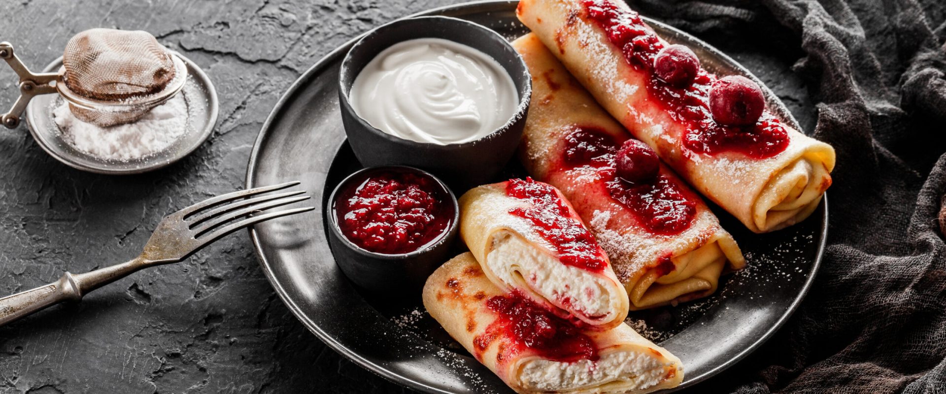 Clătite aromate la cuptor, cu brânză proaspătă: Deliciul de Paște