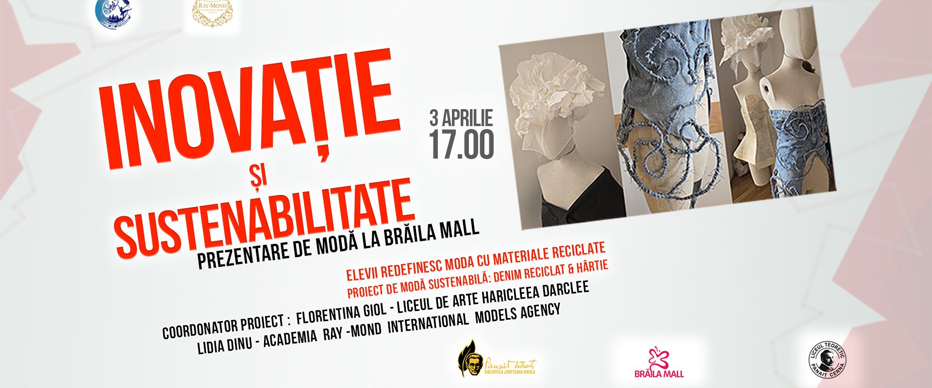 Elevii promovează moda eco la brăila mall, în „săptămâna verde”