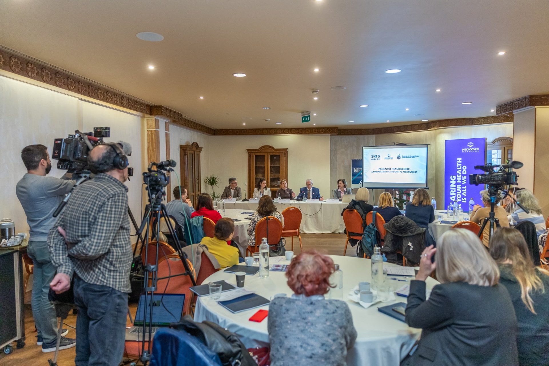 Afișează imaginea: Centrul de Hematologie Medicover Pipera, deschis pentru pacienți În cadrul Spitalului MEDICover Pipera, a fost lansat un nou Centru de Hematologie, dedicat pacienților cu afecțiuni hematologice