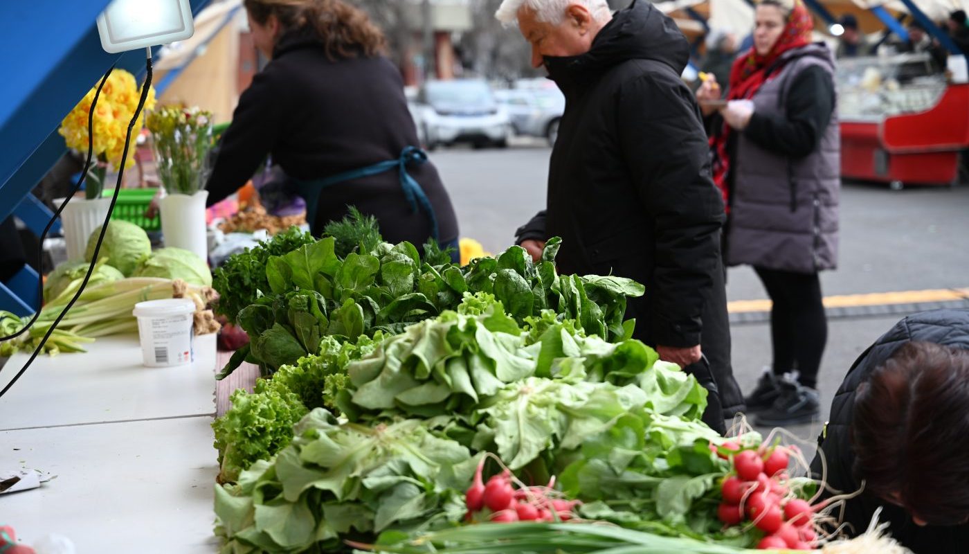 Piața volantă din Sectorul 1, mutată temporar în Amzei