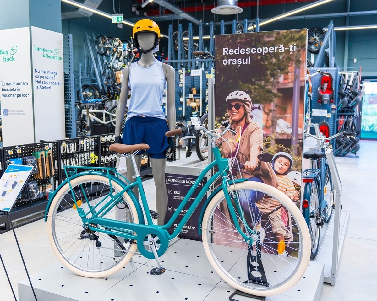 Bicicletele „sparg” piața: Fabrica Decathlon din Timișoara, record de vânzări!