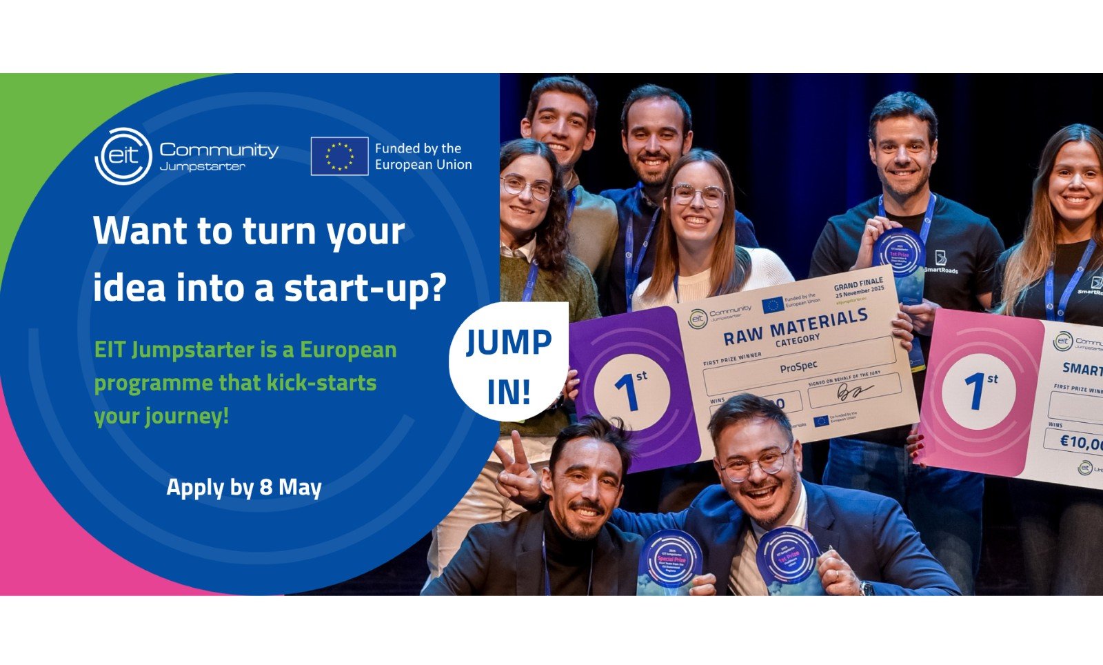 Înscrieri 2026: Program UE de pre-accelerare cu 240.000 EUR sprijin