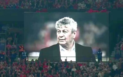 Scene impresionante în UCL la Barcelona și Paris, în memoria lui Mircea Lucescu
