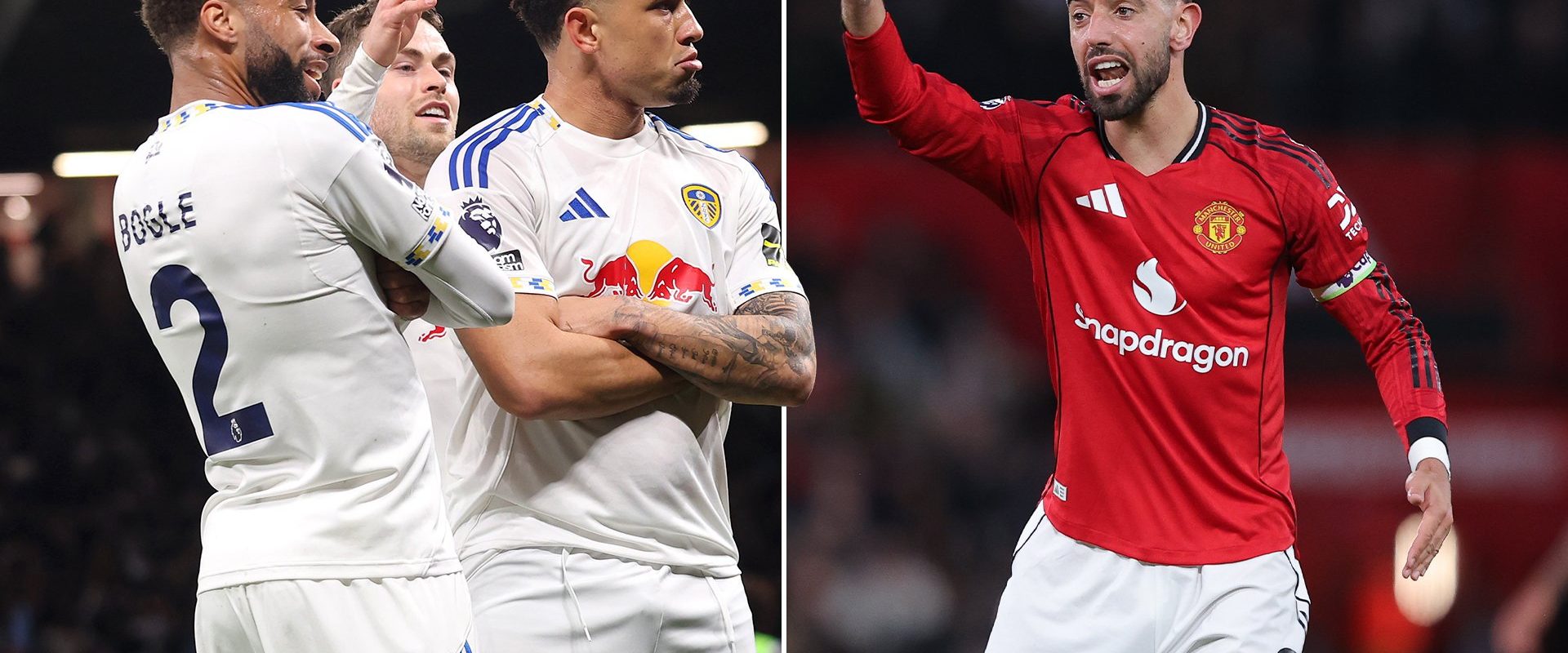 'A disgrace' - Man Utd fans left fuming by what Bruno Fernandes was doing as Leeds scored